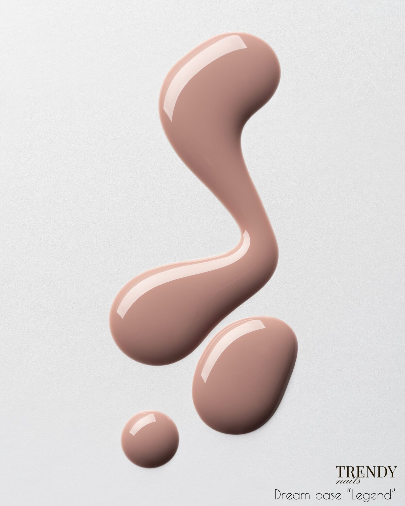 Gelinio lako pagrindas su spalva „Legend”