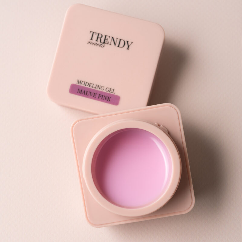 Modeliavimo gelis „Mauve Pink” 15 g - Gallery