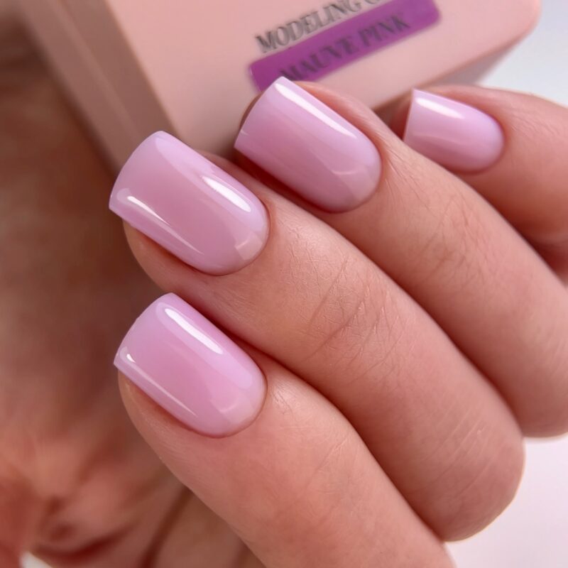 Modeliavimo gelis „Mauve Pink” 15 g - Gallery