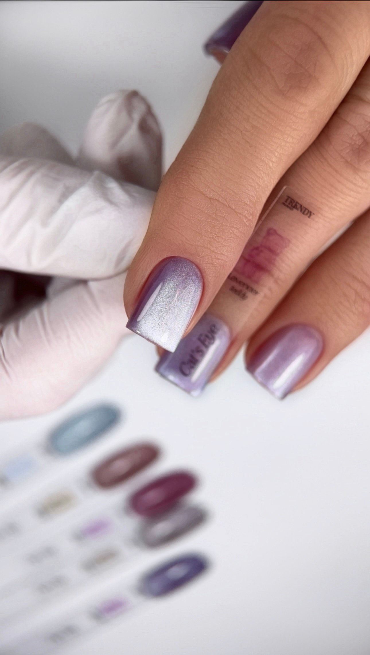 Gelinis lakas „Lavender Teddy” - Gallery