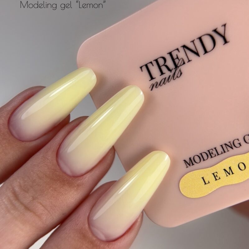 Modeliavimo gelis „Lemon” 30 ml - Gallery