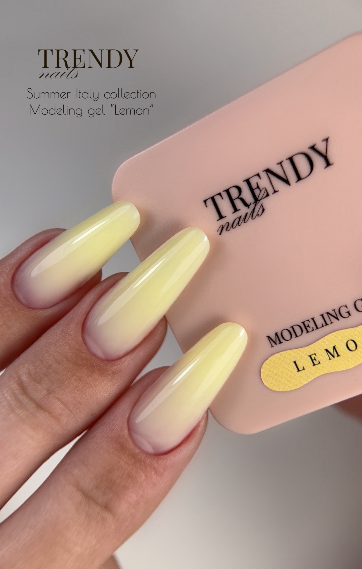 Modeliavimo gelis „Lemon” 30 ml - Gallery