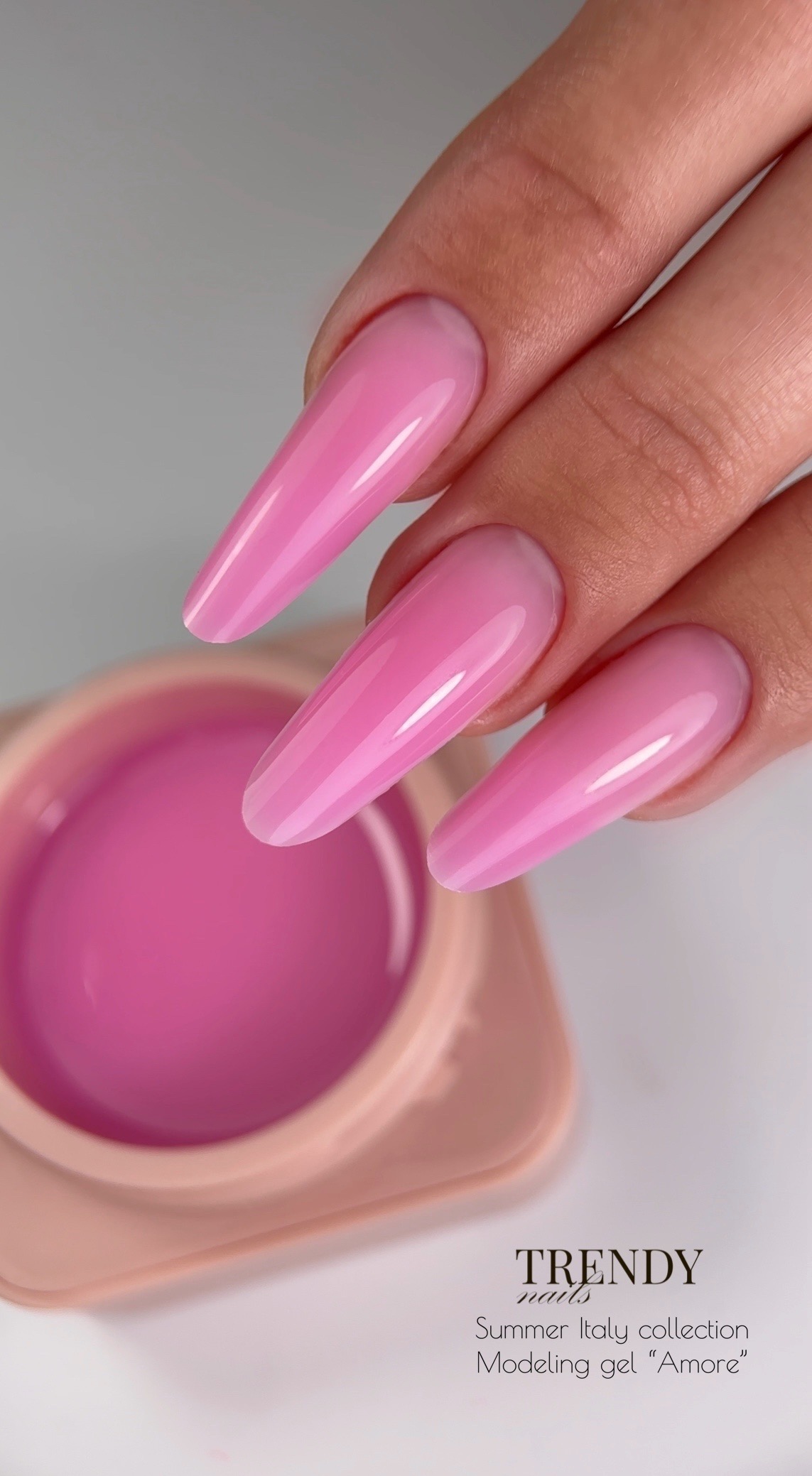 Modeliavimo gelis „Amore” 30 ml - Gallery