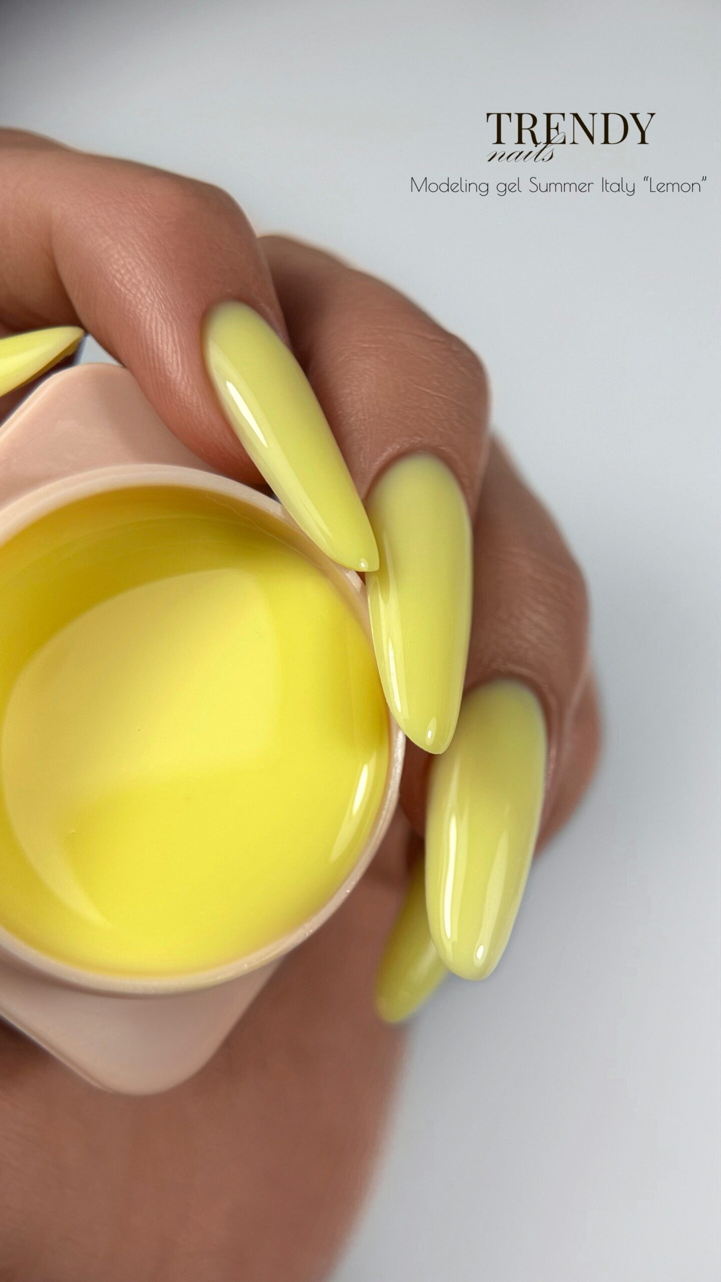Modeliavimo gelis „Lemon” 30 ml - Gallery