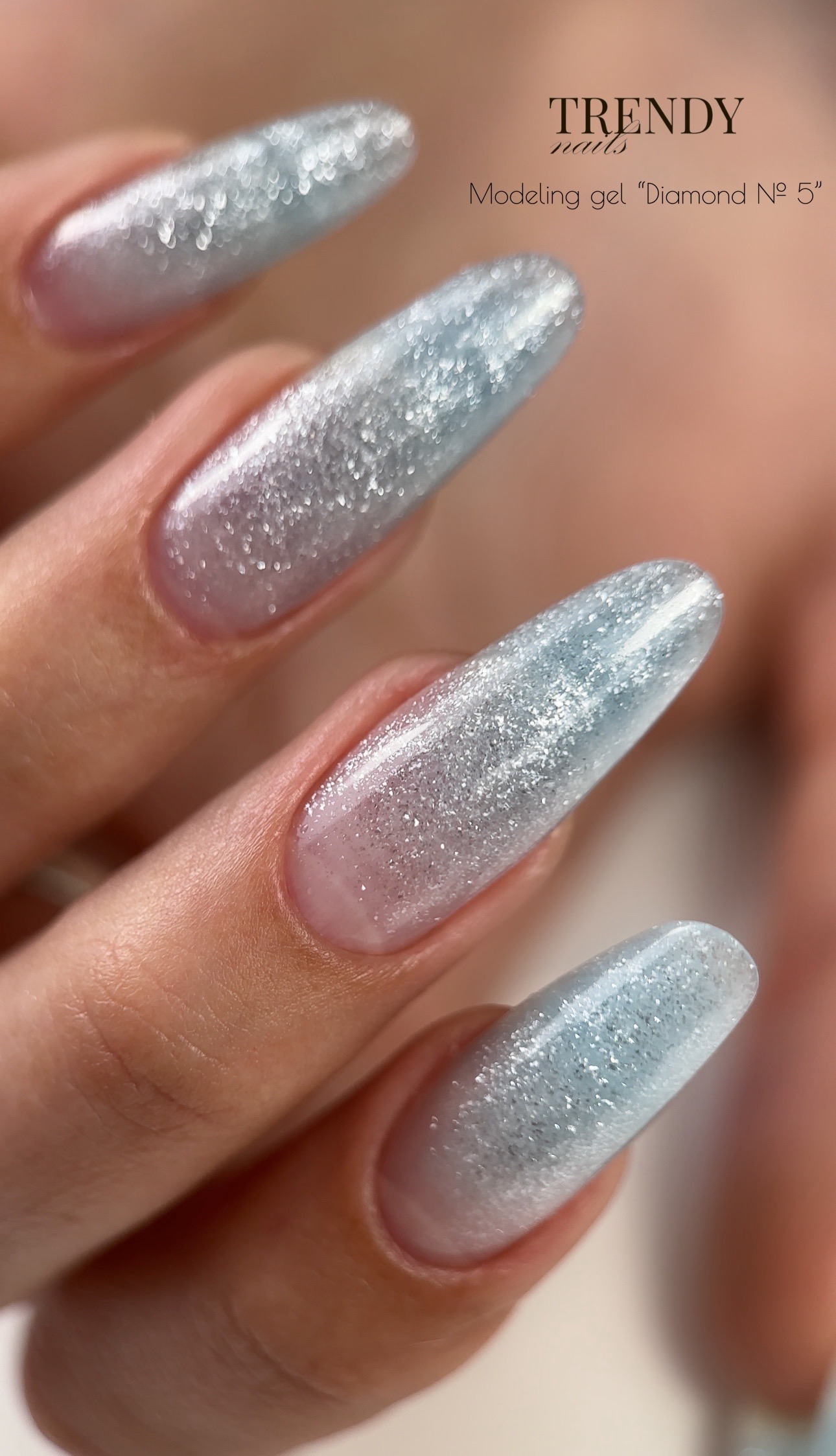 Modeliavimo gelis „Diamond 5” 30 ml - Gallery
